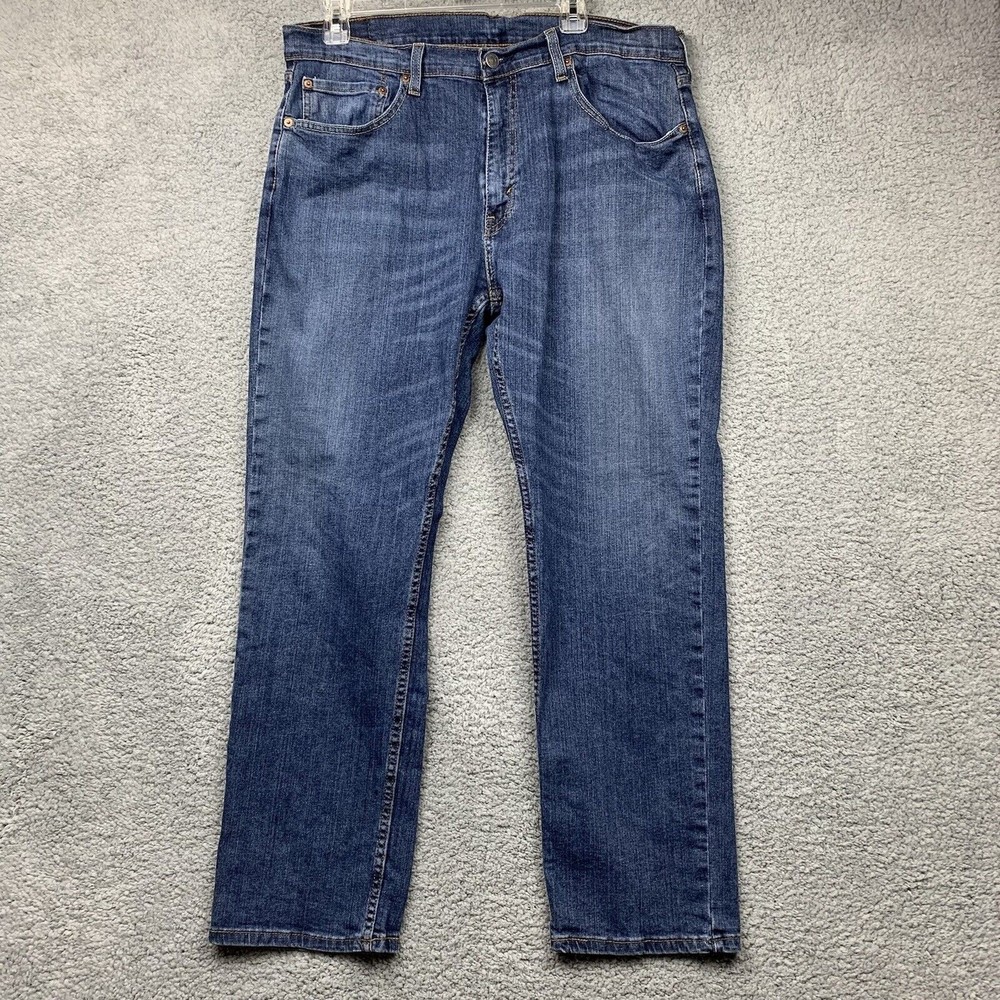 Levi's 559 Jeans Mens Size 36 Straight Leg Inseam Measures 29 1/2